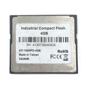 کارت حافظه CF (کامپکت فلش) Industrial (صنعتی) سرعت 15MB/s کلاس type 1 برند IEI ظرفیت 4 گیگابایت (کارکرده) IEI CF Card 4GB